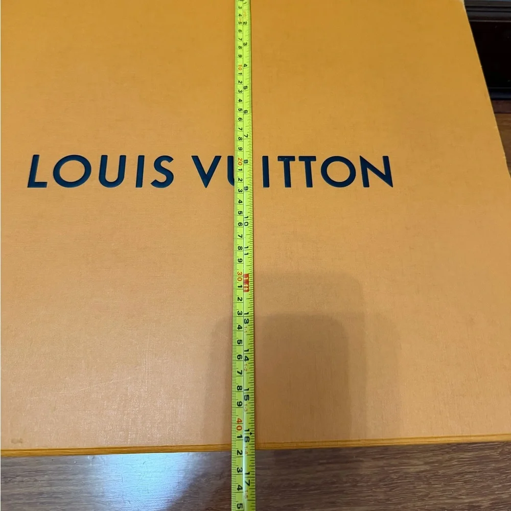 Louis Vuitton Large Orange Signature Logo Box